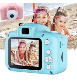 Aparat cyfrowy kamera dla dzieci HD 1080p + 5 gier niebieski| Hypermed.pl