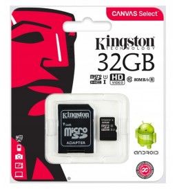 Karta pamięci KINGSTON 32GB Micro SD Class 10 UHS | Hypermed.pl