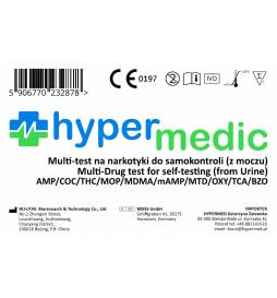 TEST na narkotyki 13 substancji narkotest Multitest HYPERMEDIC