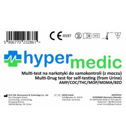 TEST na narkotyki 9 substancji narkotest Multitest  HYPERMEDIC