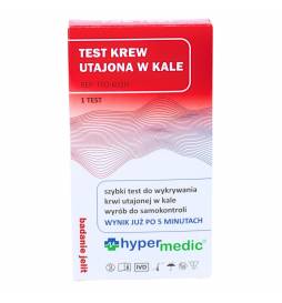 ZESTAW ZDROWY ŻOŁĄDEK TEST HELICOBACTER PYLORI + KREW UTAJONA W KALE FOB HYPERMEDIC